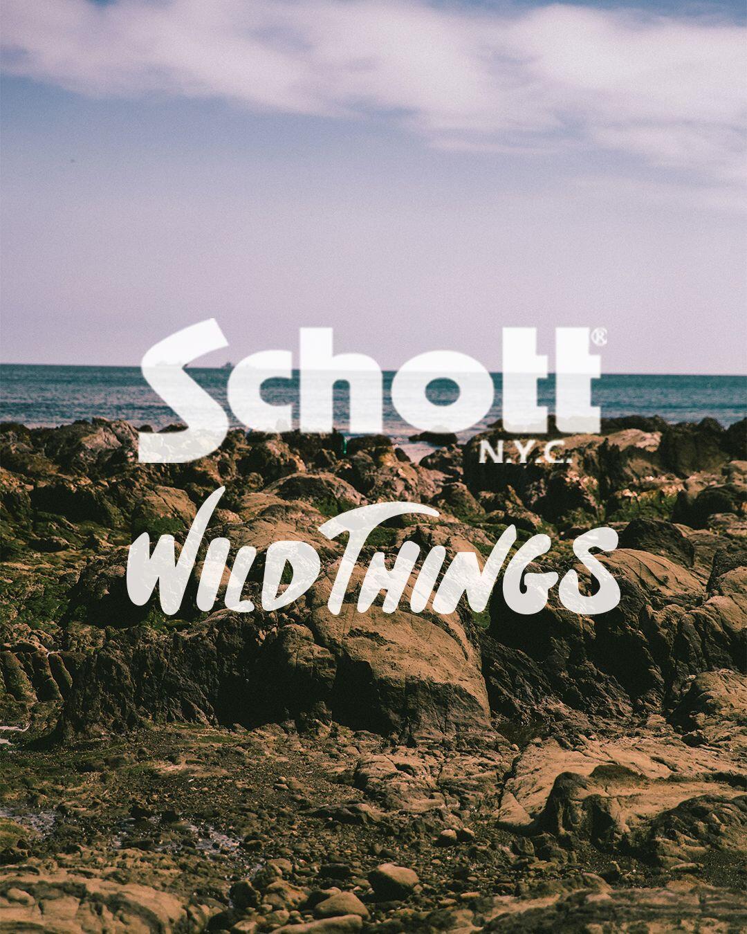Schott × WILD THINGS CAPSULE COLLECTION 発売のお知らせ｜Schott