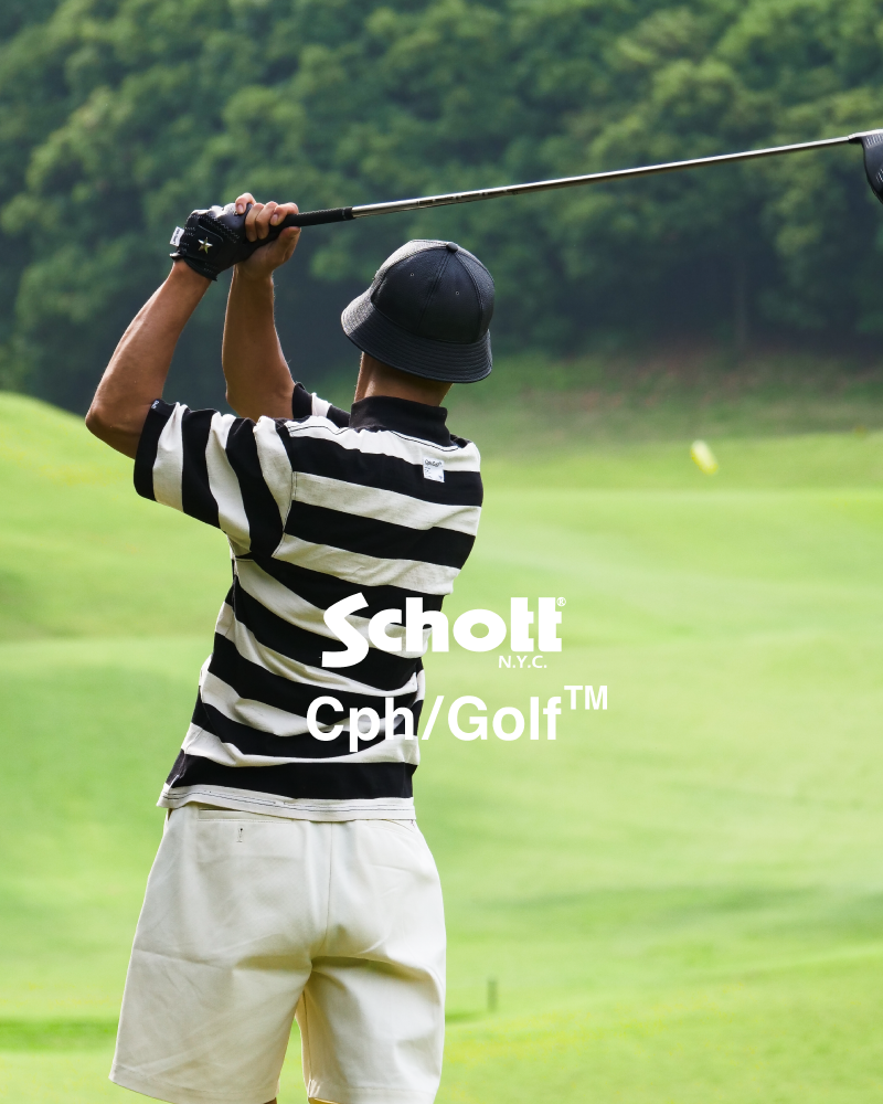 Schott × CAPTAINS HELM GOLF カプセルアイテム発売開始！｜Schott