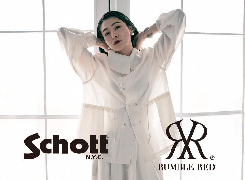 Schott × RUMBLE RED コラボアイテム発売のお知らせ。｜Schott（ショット）